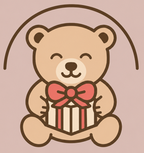 Cradled Blessings bear logo